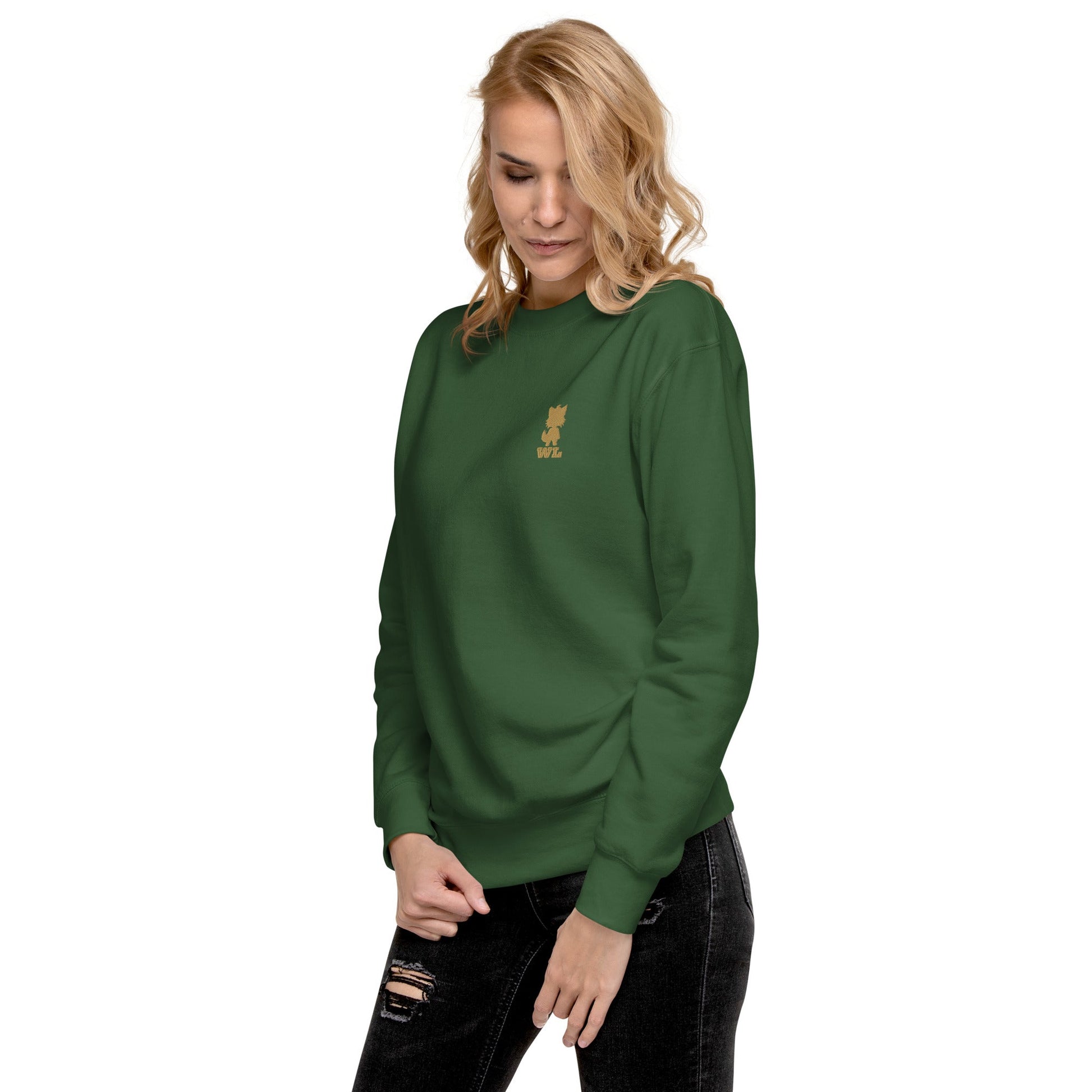 Women Premium Sweatshirt - Wolf - Lux - Wolf - Lux - The Premium