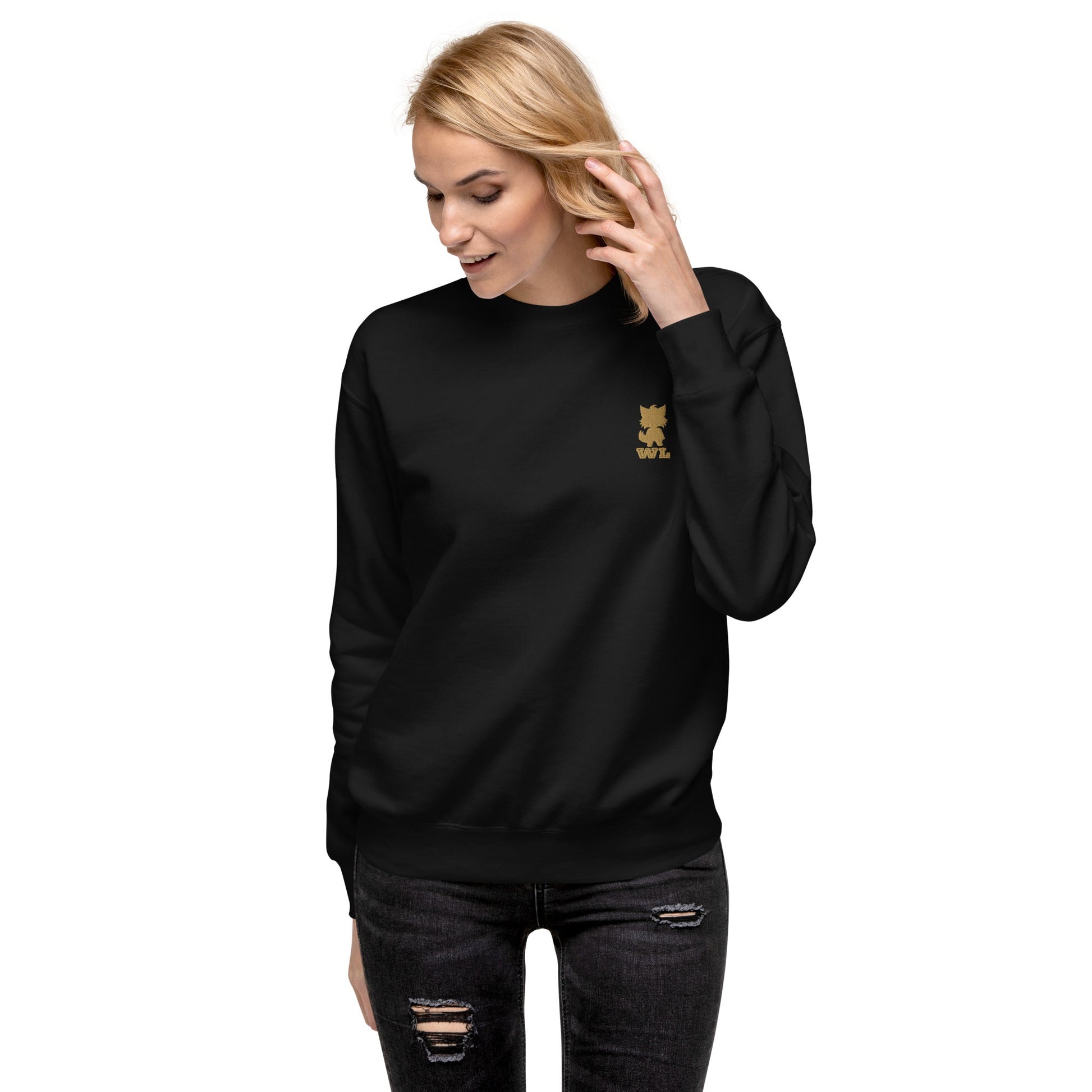 Women Premium Sweatshirt - Wolf - Lux - Wolf - Lux - The Premium