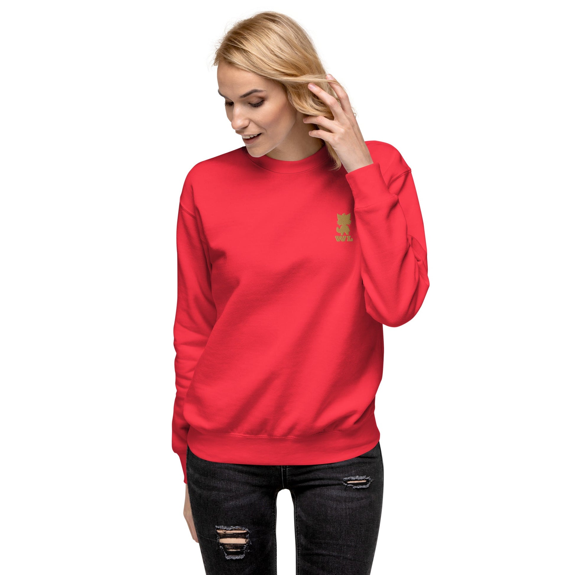 Women Premium Sweatshirt - Wolf - Lux - Wolf - Lux - The Premium