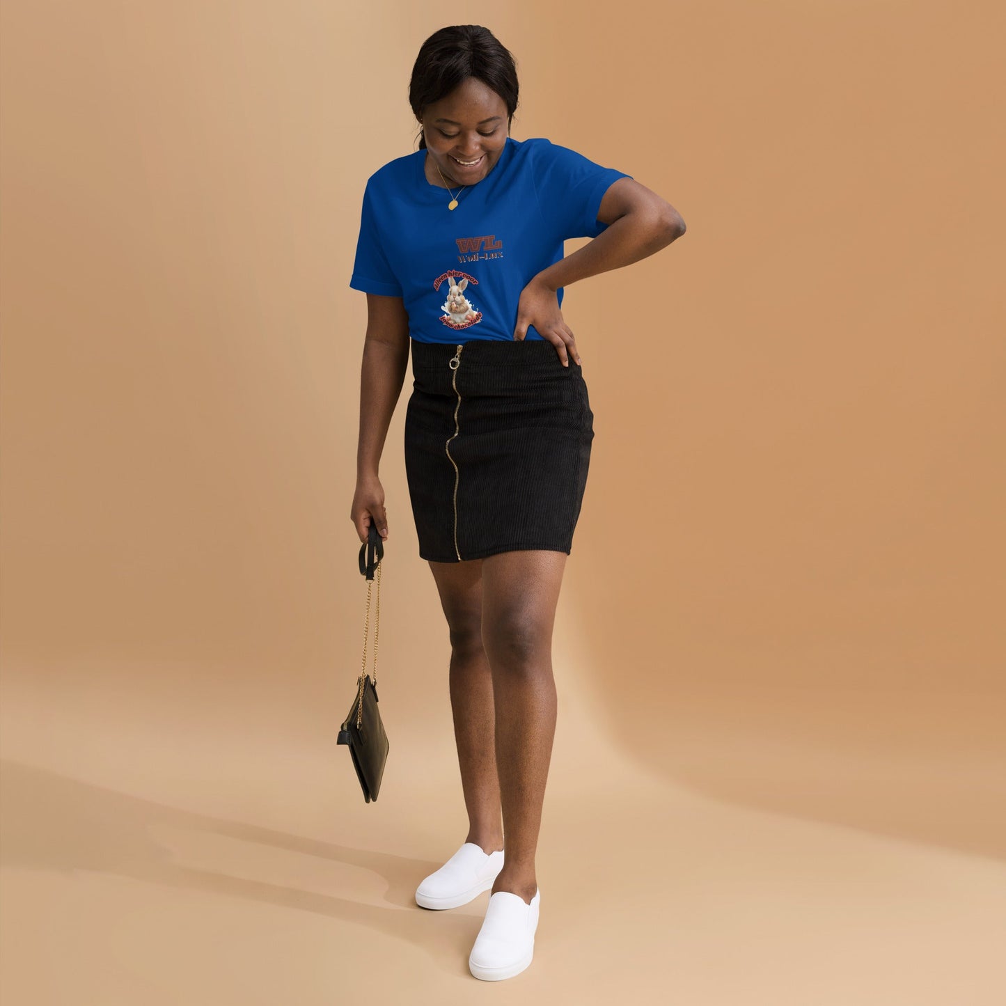 Women t-shirt chocolate dutch - Wolf - Lux - Wolf - Lux - Wolf - Lux