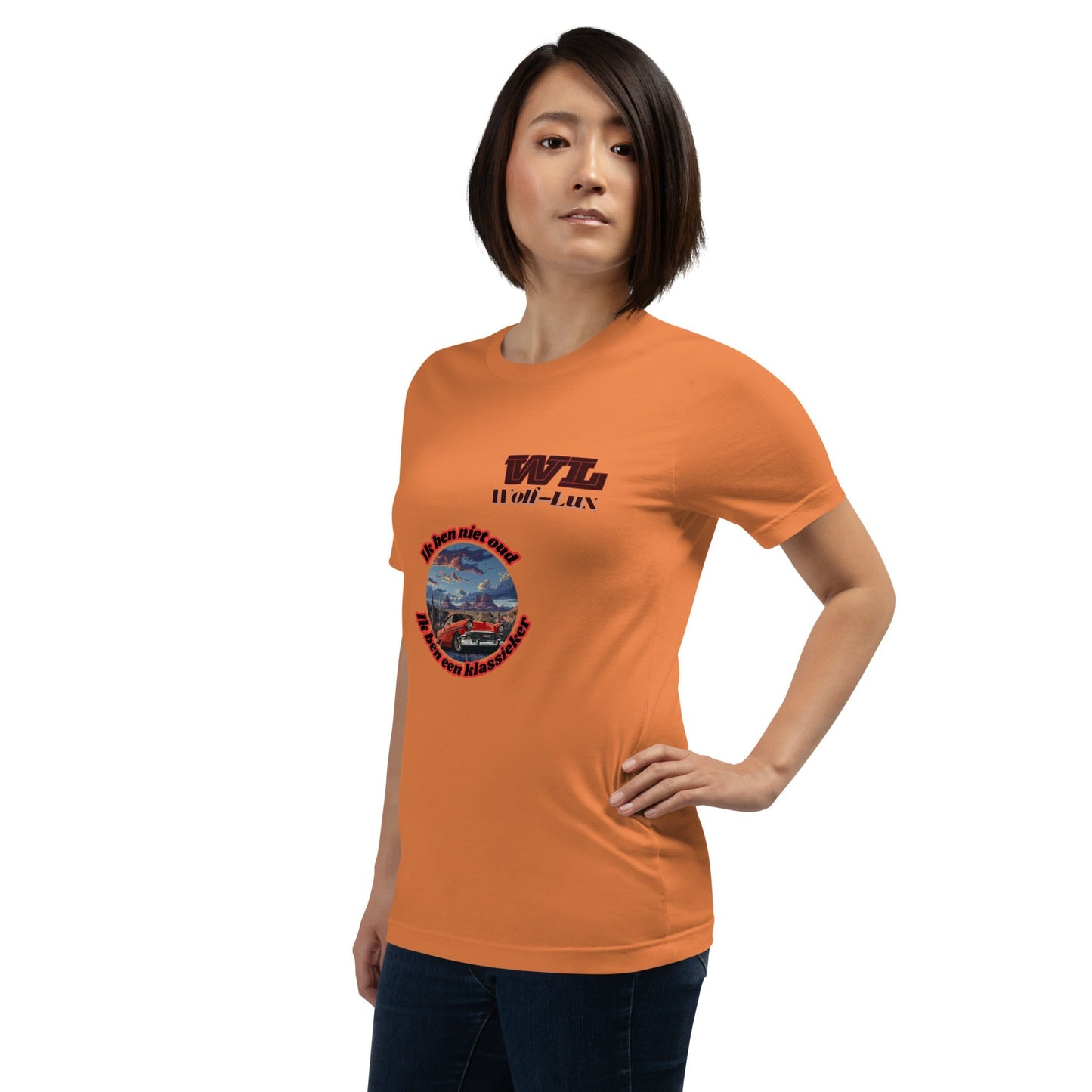 Women t-shirt Classic Dutch - Wolf - Lux - Wolf - Lux - Wolf - Lux