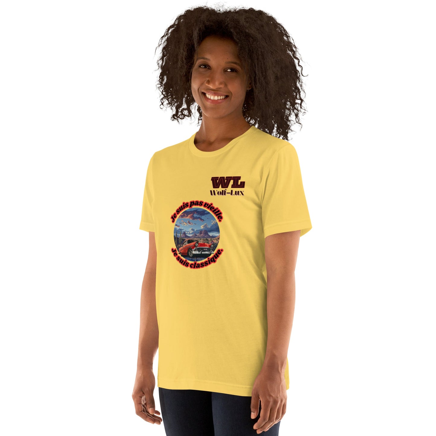 Women t-shirt Classic French - Wolf - Lux - Wolf - Lux - Wolf - Lux