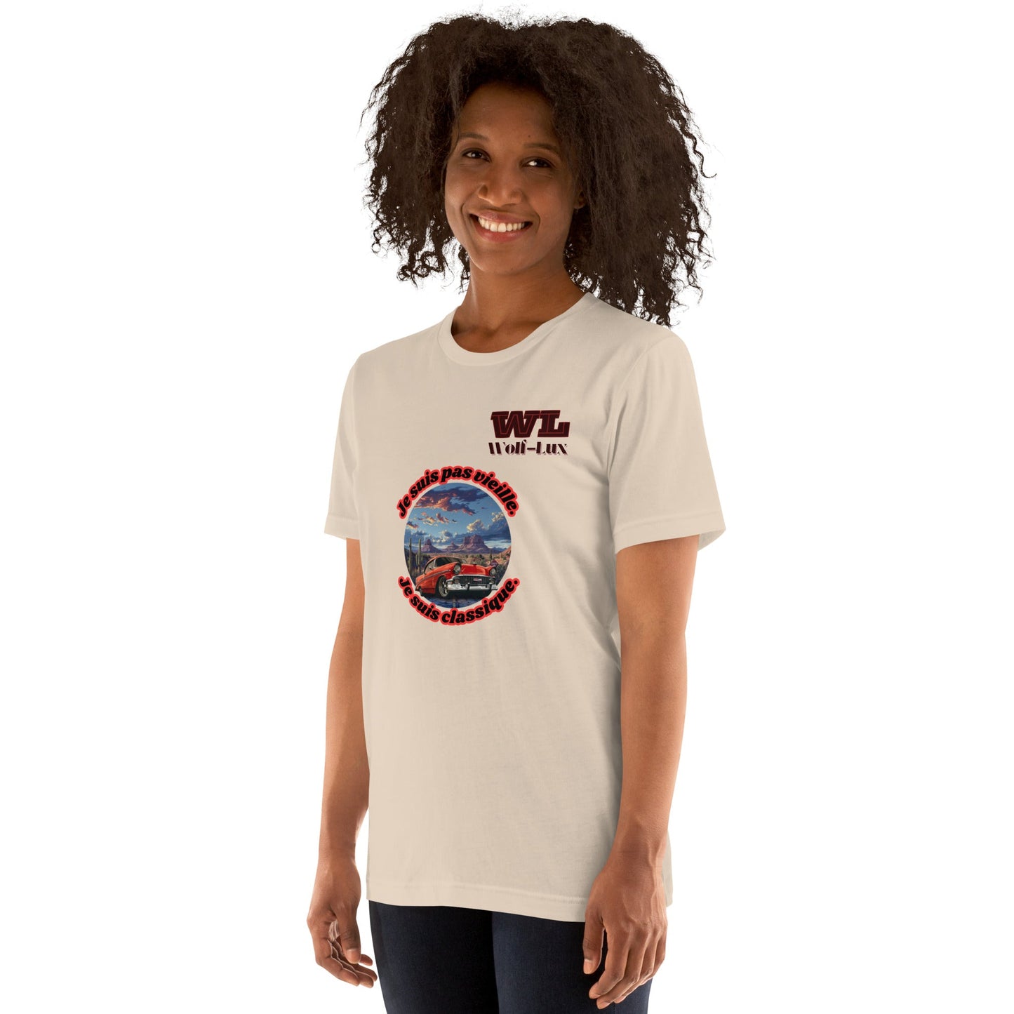 Women t-shirt Classic French - Wolf - Lux - Wolf - Lux - Wolf - Lux