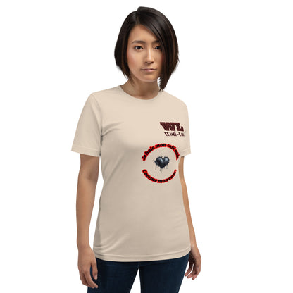 Women t-shirt Coffee French - Wolf - Lux - Wolf - Lux - Wolf - Lux