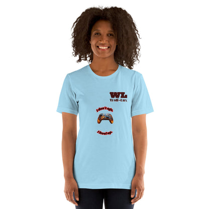 Women t-shirt Level up English - Wolf - Lux - Wolf - Lux - Wolf - Lux