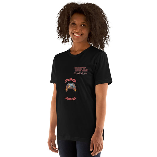 Women t-shirt Level up English - Wolf - Lux - Wolf - Lux - Wolf - Lux