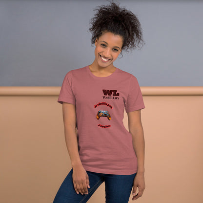 Women t-shirt Level up French - Wolf - Lux - Wolf - Lux - Wolf - Lux