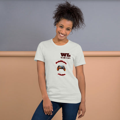 Women t-shirt Level up French - Wolf - Lux - Wolf - Lux - Wolf - Lux