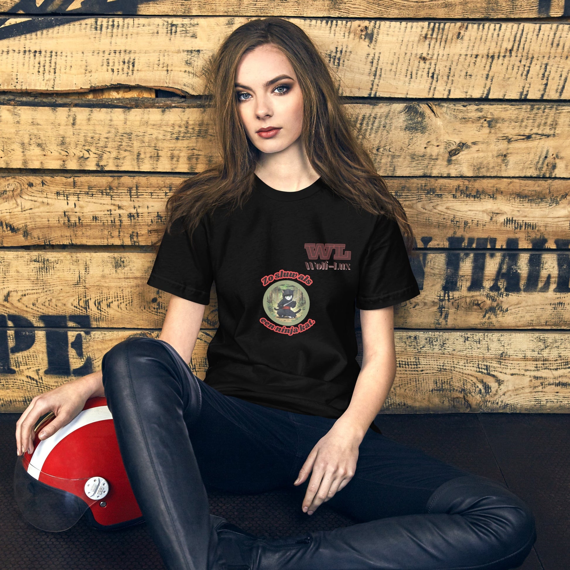 Women t-shirt ninja dutch - Wolf - Lux - Wolf - Lux - Wolf - Lux